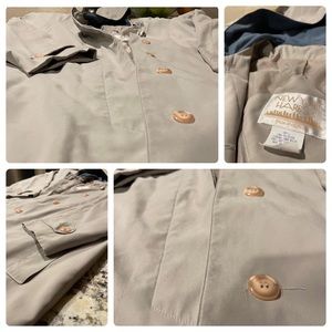 New York harbor Vintage Coat